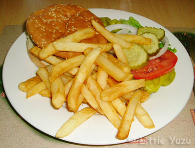 liberty steak with freedom fries