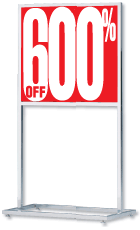 600% off sale