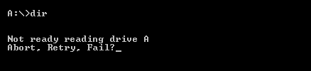 Abort, Retry, Fail?